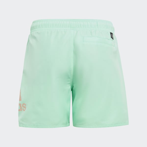Mens green outlet adidas swim shorts