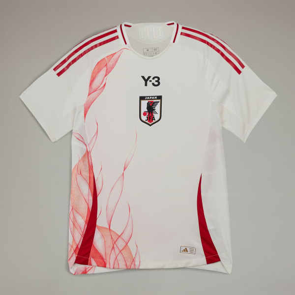 adidas Japan x Y-3 24 Away Authentic Jersey - White | adidas UK