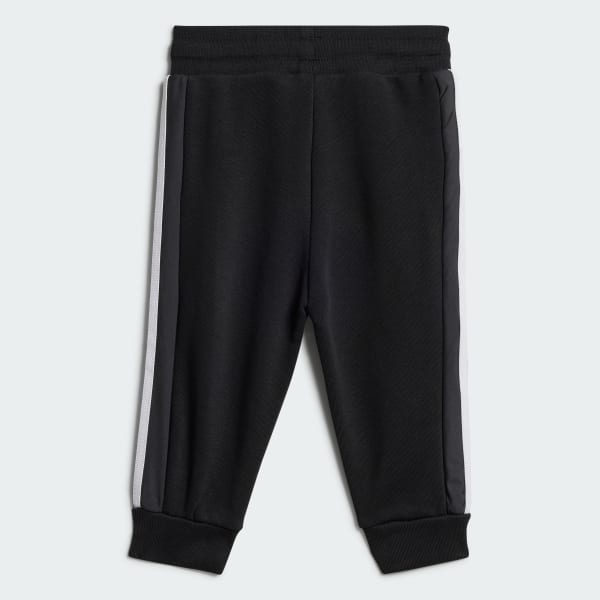 アディダス　セットアップ アディダス クルーネック セットアップ キッズ - ブラック