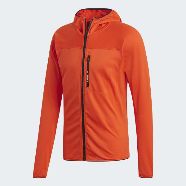 adidas felpa arancione