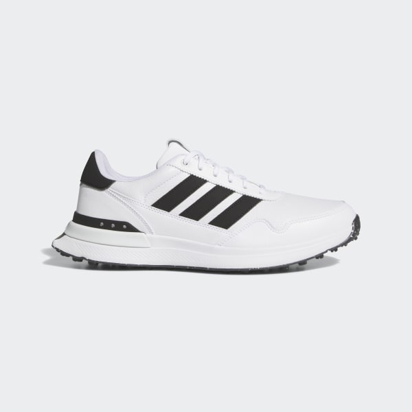 adidas S2G 26 LEATHER SPIKELESS GOLF SHOES - White | Free Shipping
