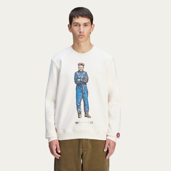 adidas CP SPZL Sweatshirt White adidas Ireland
