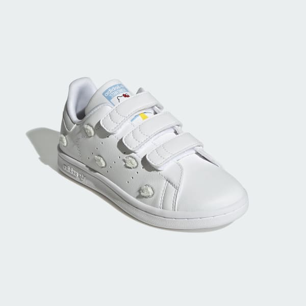 สีขาว รองเท้า adidas x Hello Kitty Stan Smith Comfort Closure สำหรับเด็ก