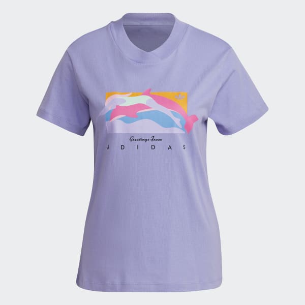 Purple Fakten Graphic T-Shirt 26733