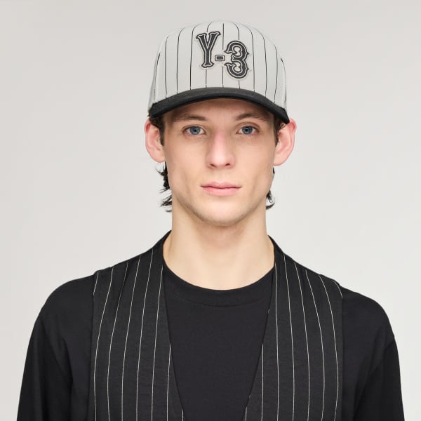 blanc CASQUETTE Y-3 PINSTRIPE