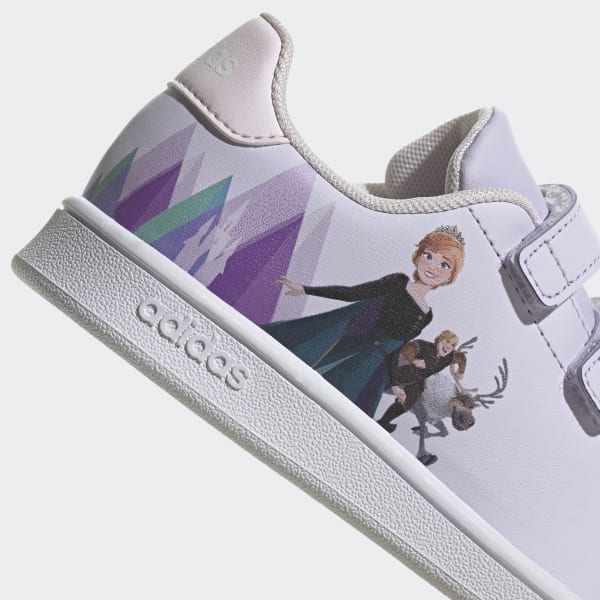Purple adidas x Disney Frozen Anna and Elsa Advantage Shoes LUQ17