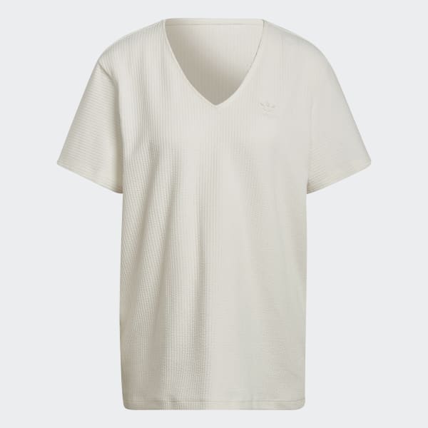 Wit Loose T-shirt L6201