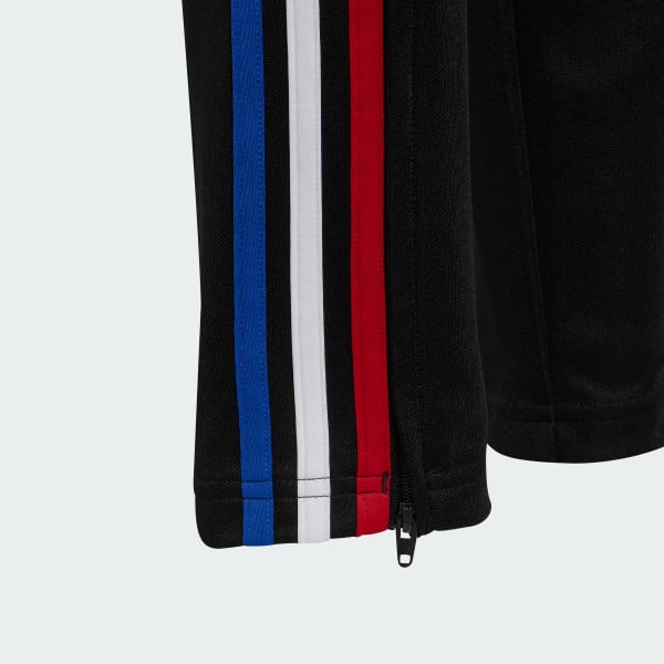 Black Tiro 24 Training Tracksuit Bottoms Kids