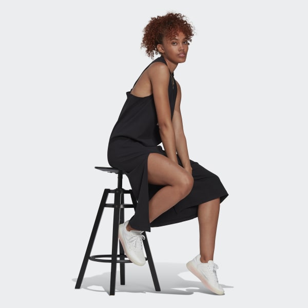 Czerń Rib Dress WU306