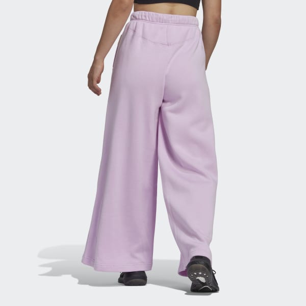 nachová Kalhoty Studio Lounge Wide Leg Fleece KO467