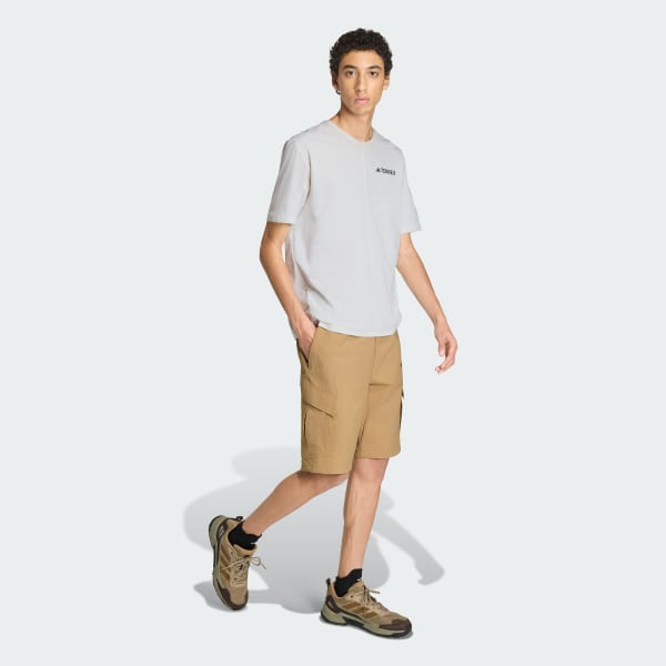 Marrom Shorts Cargo Terrex Xploric