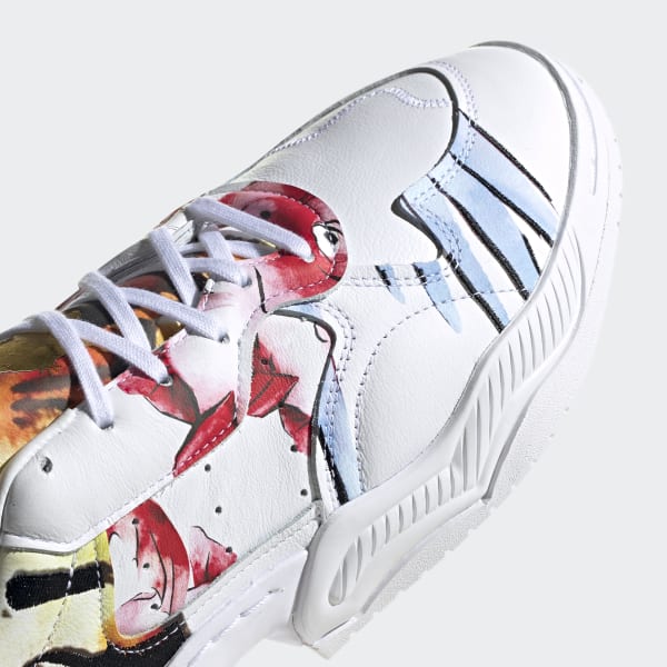 Adidas originals supercourt best sale rx trainers in white