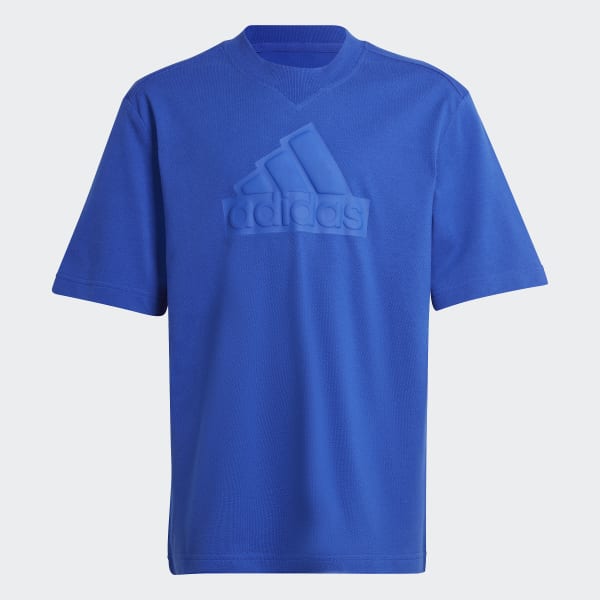 Blue Future Icons Logo Piqué T-Shirt