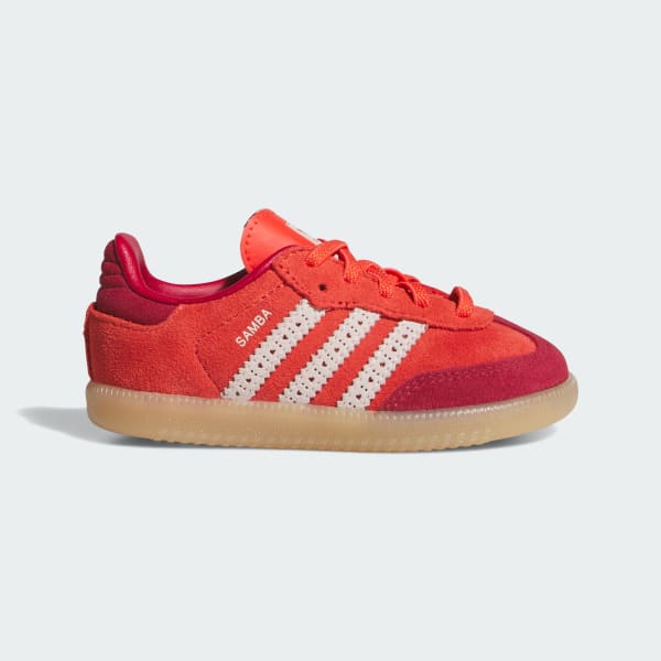 Naranja Zapatillas Samba OG con Cordones Elásticos