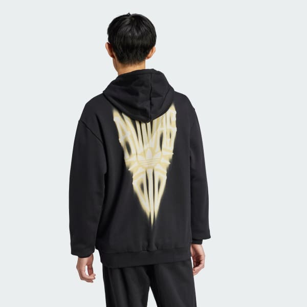 Schwarz Skeleton Hoodie