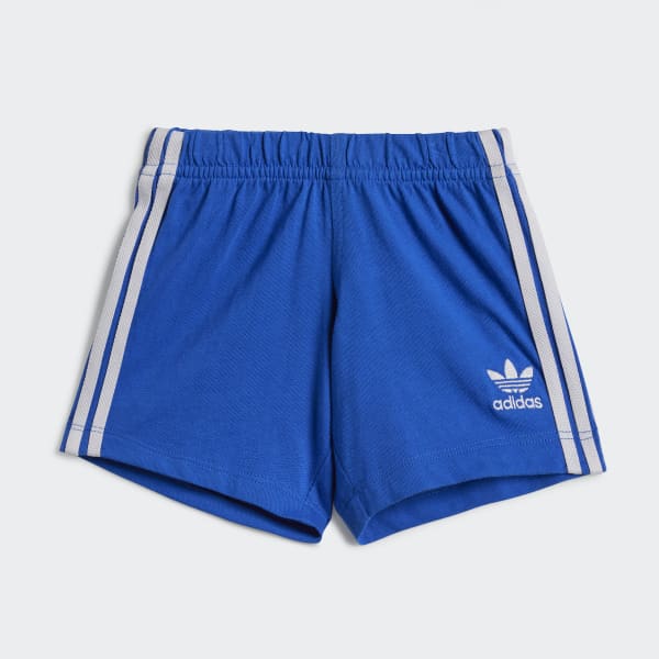 adidas Shorts Tee Set Kids Blue adidas Thailand