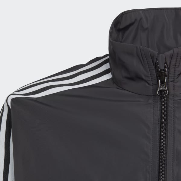 Negro Chaqueta Deportiva Corta Adicolor