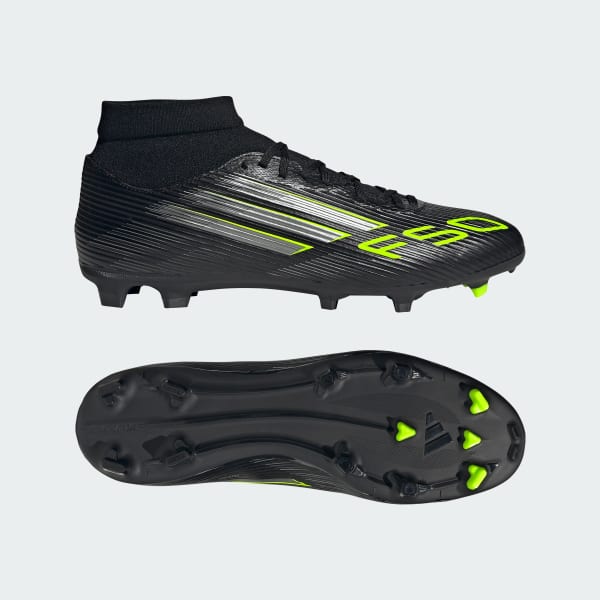 Schwarz F50 League Mid FG/MG Fußballschuh