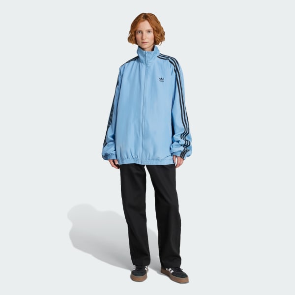 【驚きの値段】 Adilenium adidas Season Free | Blue - Top Track Oversized 3 ジャケット・アウター