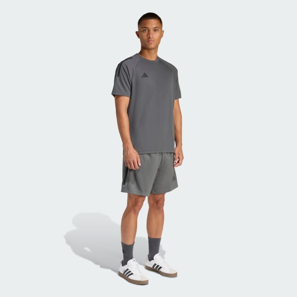 Grey CLIMACOOL SERENO CUT 3-STRIPES SHORTS