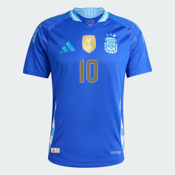 adidas Argentina 2024 Messi Away Authentic Jersey Blue Free