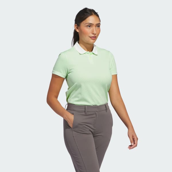 สีเขียว เสื้อโปโล Ultimate365 Tour Primeknit