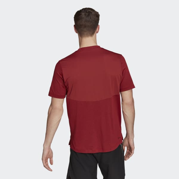 Rosso T-shirt da allenamento MMA80