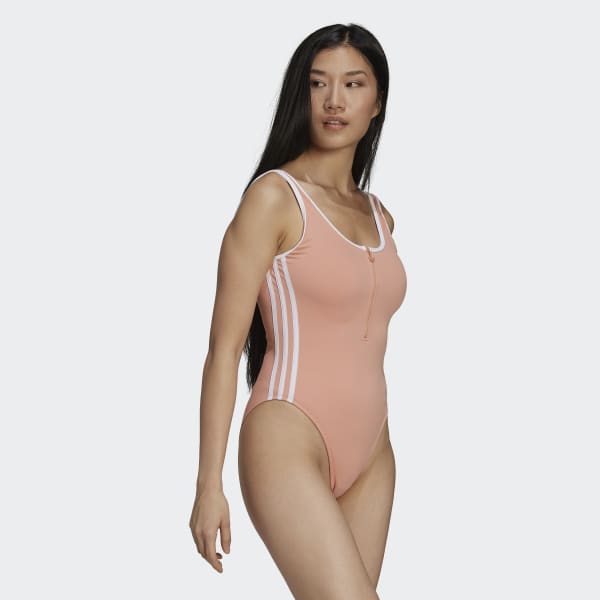 adidas Pride Swimsuit (Plus Size) - Pink | Unisex Swim | adidas US