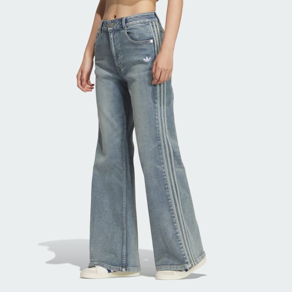 Multicolor WASHED FLAIR PANT