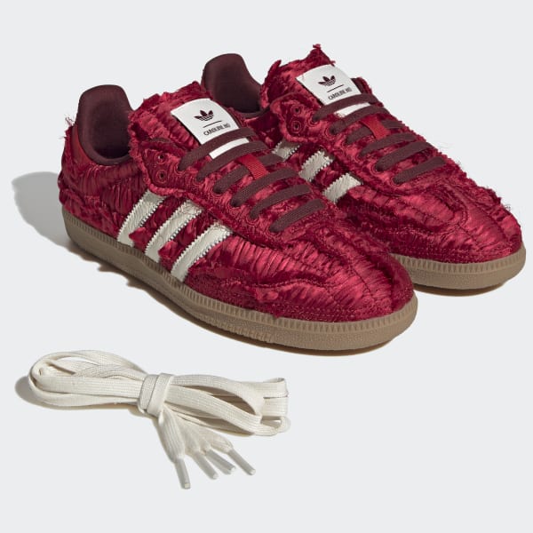 ★ adidas★ adidas X Caroline Hoo Samba OG Satin Power Red adidas X Caroline Hu Samba Og 'Satin Power' in Red for Men