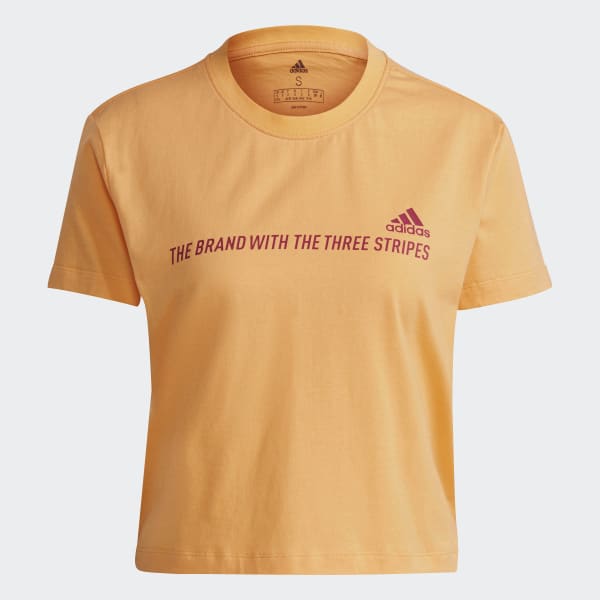 Naranja Camiseta Corta Essentials Gradient