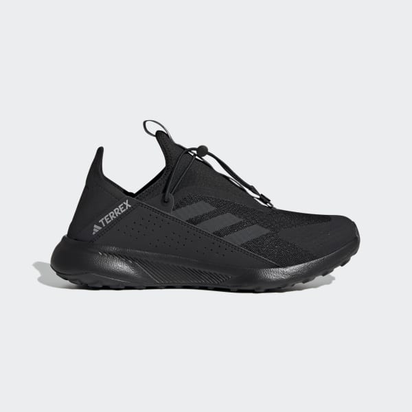Schwarz TERREX Voyager 21 Slip-On HEAT.RDY Travel Schuh
