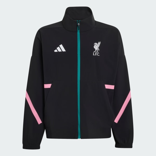 adidas Liverpool FC Z.N.E. Anthem Jacket Kids - Black | Free