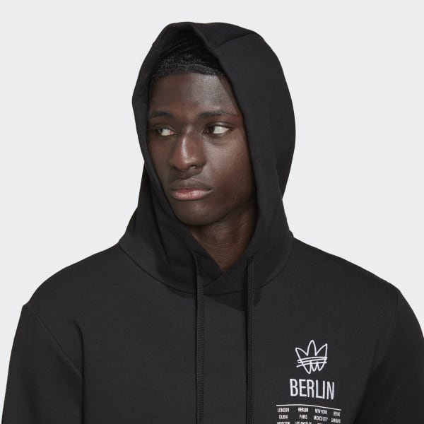 Black Berlin Premium City Hoodie EVJ32