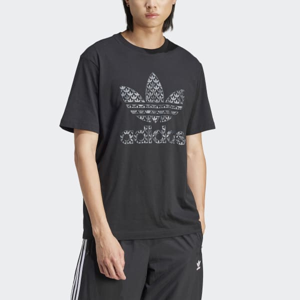 【アディダス】クラシック モノグラム グラフィック半袖Tシャツ セール】クラシック モノグラム グラフィック半袖Tシャツ