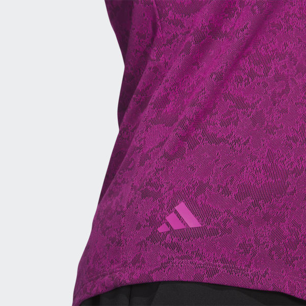 Rosa Jacquard Golf Poloshirt