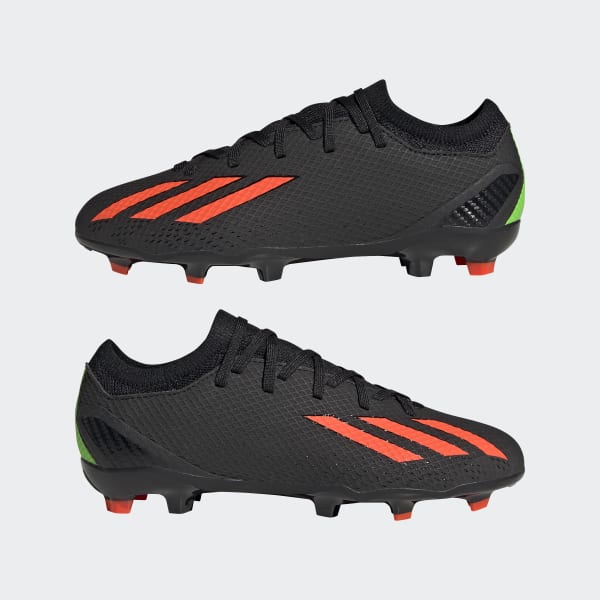 adidas X Speedportal.3 Firm Ground Cleats Black Kids' Soccer