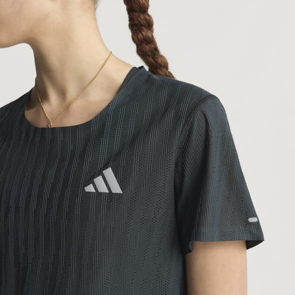 adidas Adi365 Running CLIMACOOL+ T-shirt - Black | Free