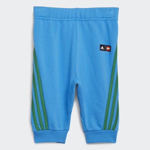 Geel adidas x Classic LEGO® T-shirt en 3/4 Broek Set
