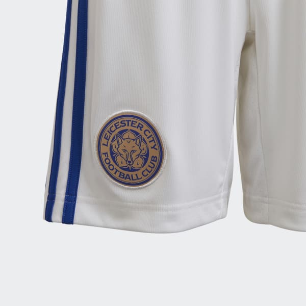 White Leicester City FC 22/23 Home Shorts I8970