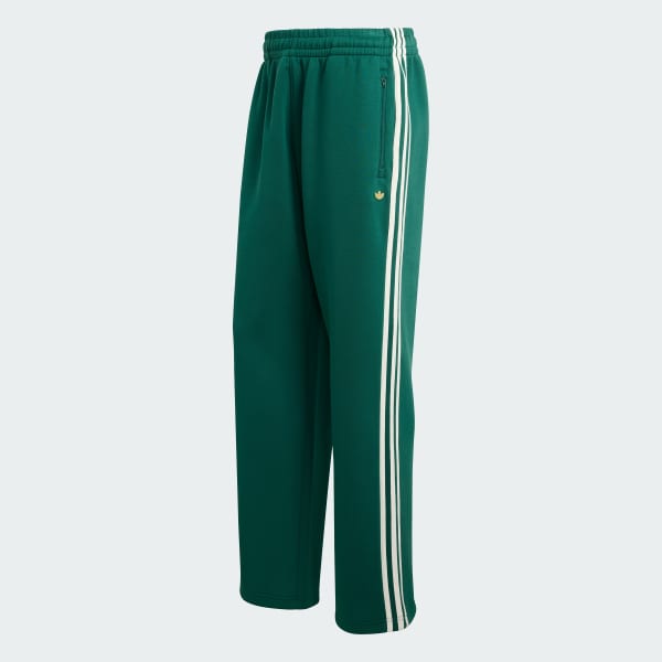 Green CLASSIC TIPPED STRIPES TRACK PANTS