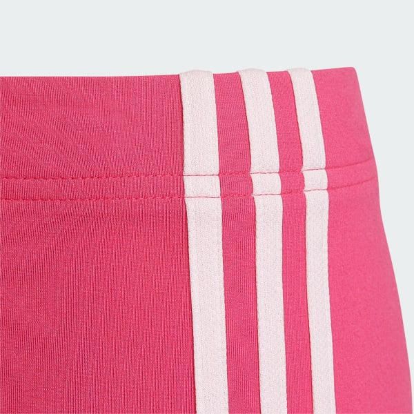 Pink adidas Essentials 3-Stripes Leggings