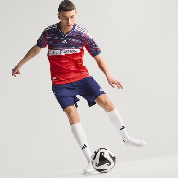 Orange Maillot Third Revolution Nouvelle-Angleterre Authentique 25/26