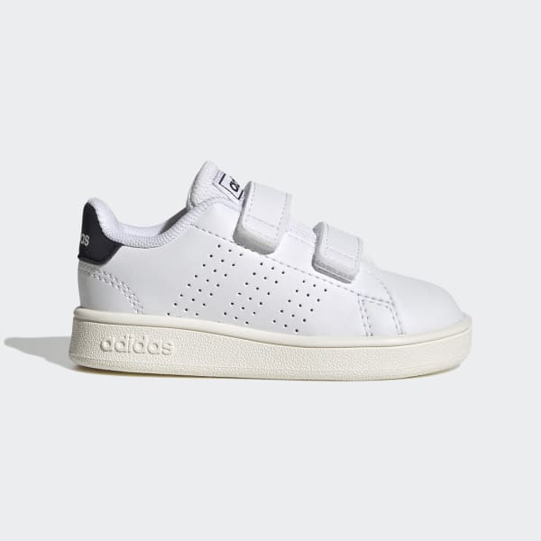 Λευκό Advantage Lifestyle Court Two Hook-and-Loop Shoes