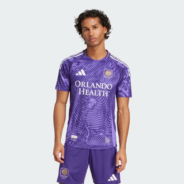 adidas Orlando City 25/26 Home Authentic Jersey Purple Free