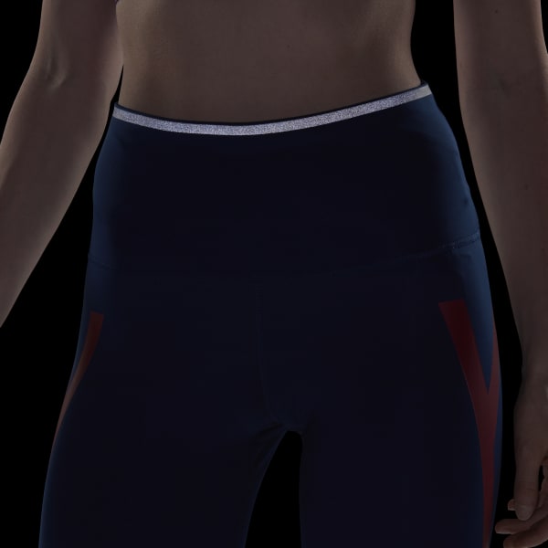 Μπλε adidas by Stella McCartney TruePace Running Leggings