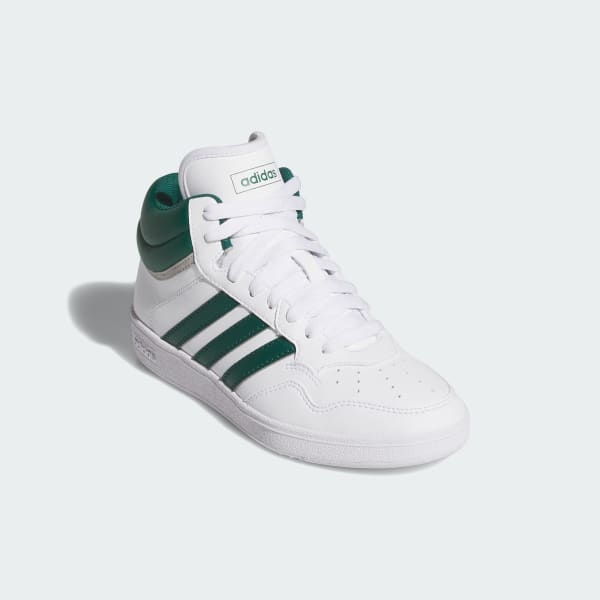 White Hoops 4.0 Mid Shoes