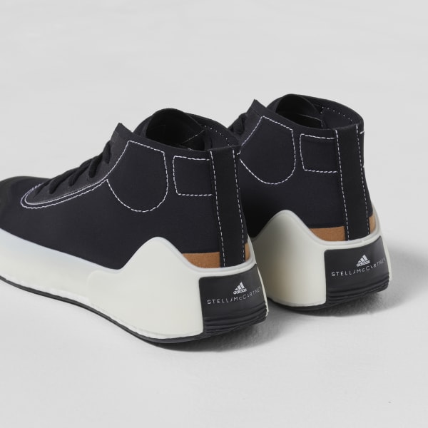 Czerń adidas by Stella McCartney Treino Mid-Cut Shoes LAI75
