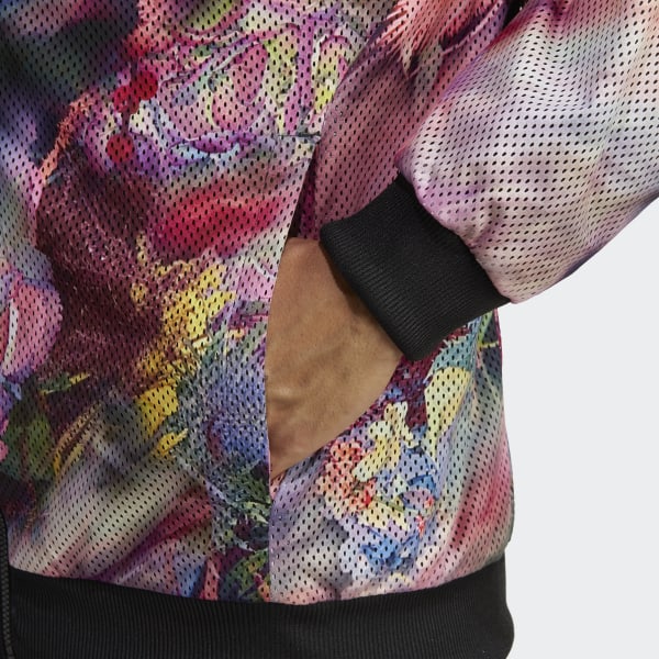 Schwarz Melbourne Tennis Stretch Woven Jacke