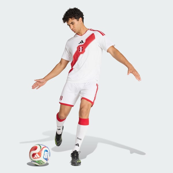 Blanco Shorts locales de la Selección Peruana 26